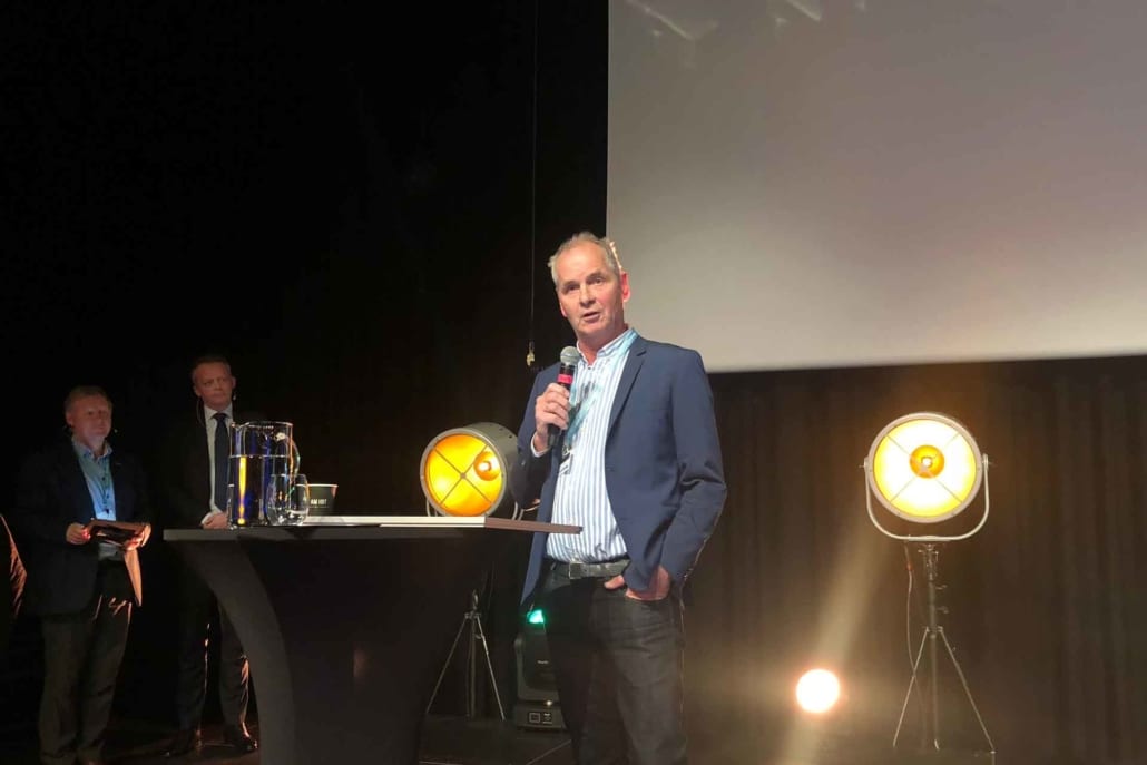 NLP vinner av Logistikkprisen 2018. Foto: Øyvind Ludt / Moderne Transport