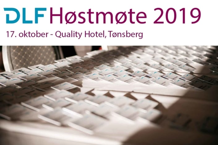 DLF Høstmøte banner