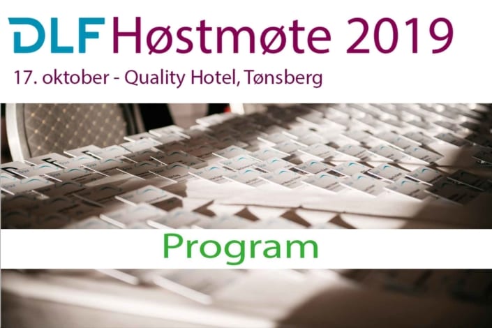 DLF Høstmøte 2019 program