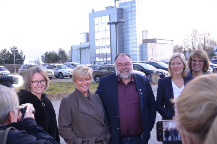 HOFF får besøk av Siv Jensen