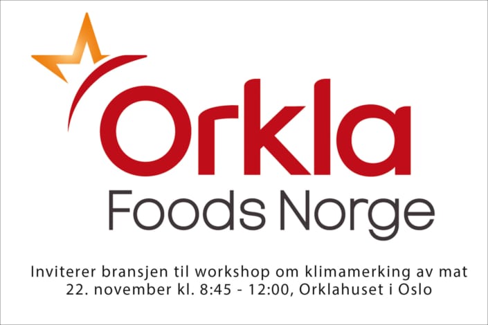 Orkla Foods workshop miljømerking av mat
