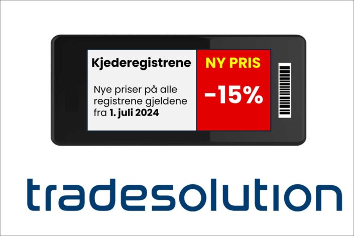 Tradesolution-prisjustering-kjederegistrene